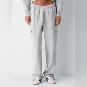Aritzia Gray Cargo Pants